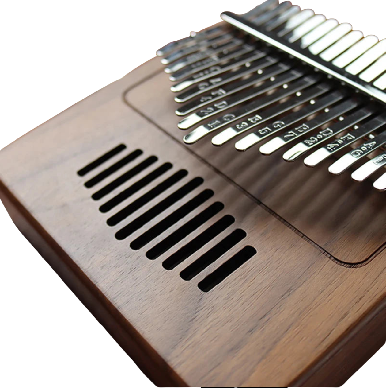 Kalimba En Bois De Noyer